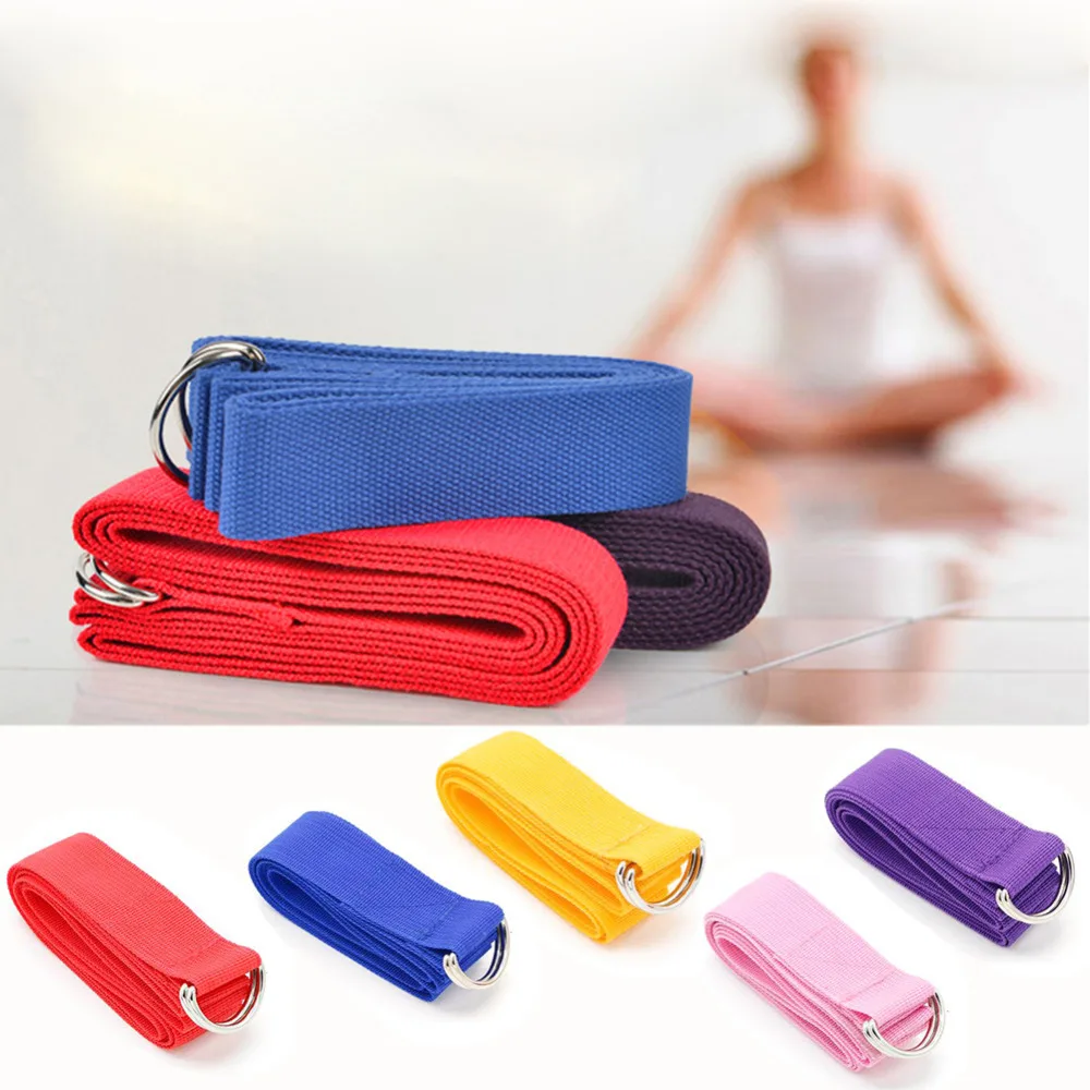 Buy Fitness Elastic Yoga Pilates mat Sling Strap