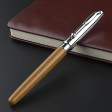 Роскошный письменный металлические ручки 300 Бизнес офис Средний перо Ручка-роллер