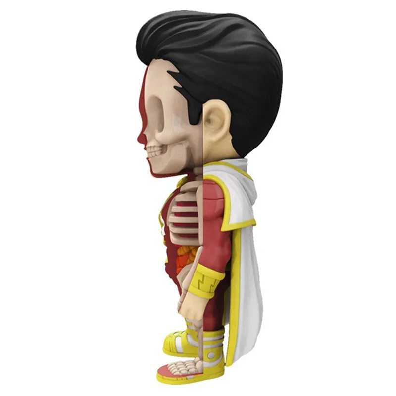 4D XXRAY Master DC Comics Superhero Shazam Mighty Jaxx Jason Freeny Dissection Cartoon Action Figur