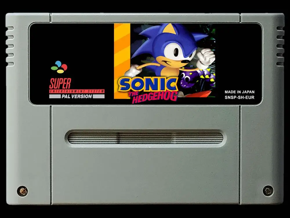 

16Bit Games ** SONIC THE HEDGEHOG ( PAL EUR Version!! )