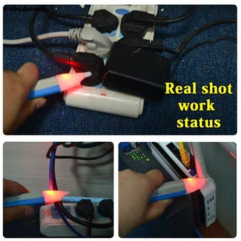 

Kebidumei Newest Electric Marking Pen Sensitive AC Sensor Durable Voltage Detector Tester AC 90 1000V Testing LED Buzzer Alarm