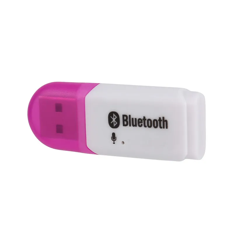USB Bluetooth Music Receiver V5.0+EDR Stereo Audio Music Wireless Receiver Adapter For Car Home Speaker 40JUN41