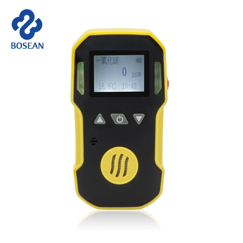 Detector Hydrogen H2 Gas Leak Gas Monitor Digital Temperature Time with