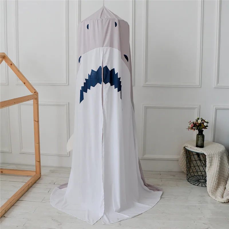 Us 26 18 25 Off Nordic Shark Baby Room Decor Wall Fantasy Hanging Mantle Nets Tents Kids Bedroom Decorations Photography Props Best Kids Gifts In