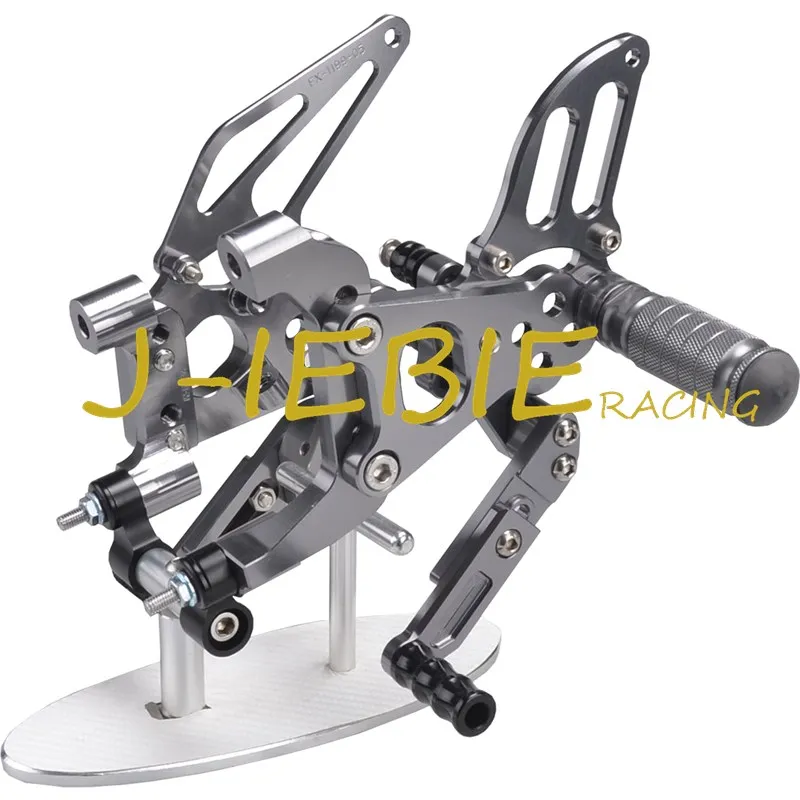CNC Racing Rearset Adjustable Rear Sets Foot pegs Fit For Ducati 899 959 1199 1299 Panigale 2012