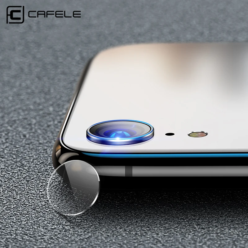 CAFELE 2 шт. закаленное стекло для объектива камеры iphone Xr защита экрана ультратонкая