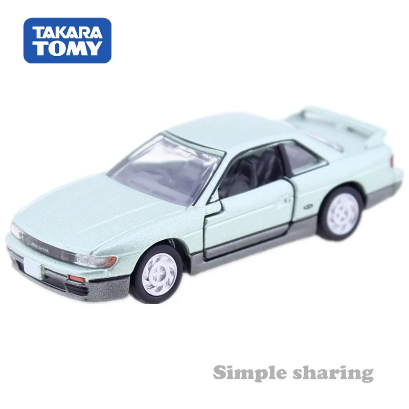 Takara Tomy Tomica Премиум № 08 Nissan Сильвия светильник зеленый весы 1/62 металл литья под давлением игрушечный автомобиль модель комплект популярные детские игрушки для детей