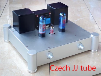 

10*2W Czech JJ Vacuum tube amplifiers/KT88 34A EL34 High quality pure aluminum tube amplifiers(380*160*230mm)