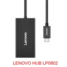 Удлинительная док-станция lenovo type-c USB3.0 концентратор Разветвитель usb-c для кабеля сетевой карты порт конвертер LP0802 удлинитель док-станция