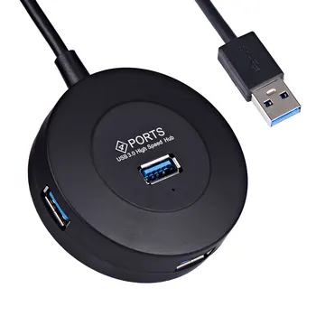 

USB Splitter External USB 3.0 Hub 4 Ports Portable Multi Hub for Computer PC Laptop Accessories Notebook Hub USB 3.0