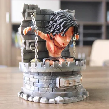 

ONE PIECE Portgas.D.Ace anime figure action PVC toys The battle over the dome 16cm collectible figurine F7606