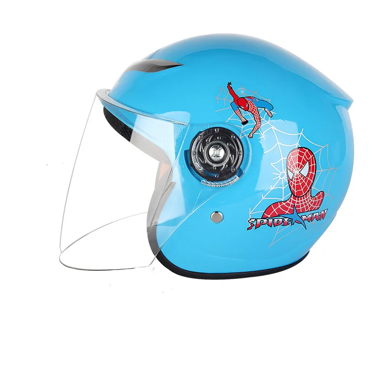 Details about   Electric motorcycle helmet half helmet anti-collision helmet bike sunscreen