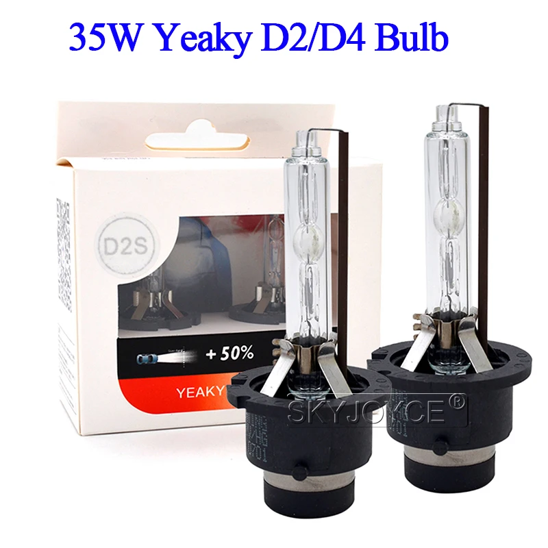 SKYJOYCE Yeaky D2S ксенон HID комплект 35W D4S Yeaky 4500K D2R D4R 5500K D4S 6500K ксенон D2S HID балласт комплект