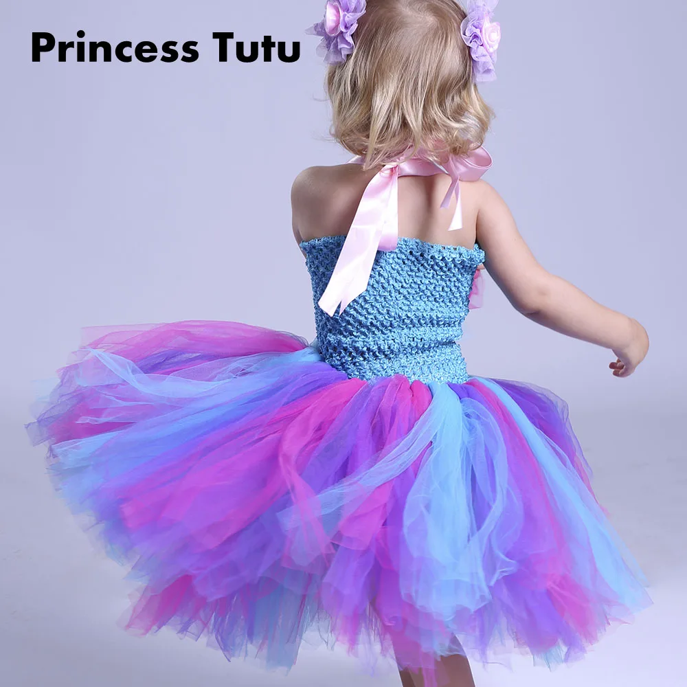 Halloween Knee Panjang Hitam Cosplay Kostum Kartun Bayi Gadis Tutu