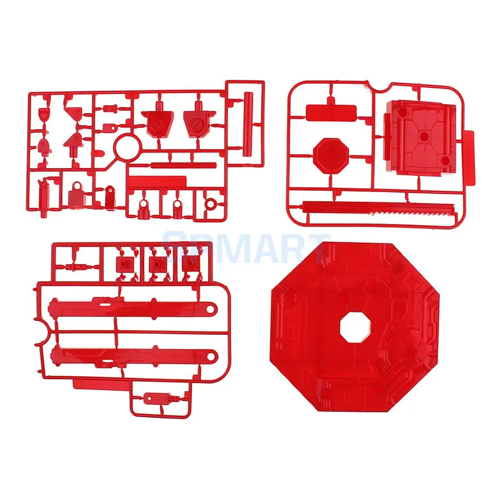 Plastic Action Base Stand Display Support for 1/100 MG Gundam Figure 4 Color