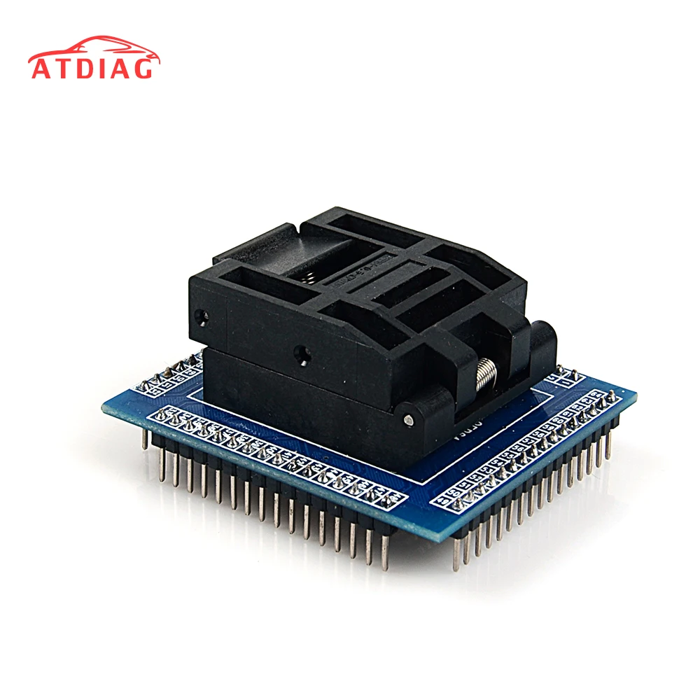 QFP64 TQFP64 LQFP64 гнездо адаптера IC тестовое горение 0 5 м программатор STM32 |