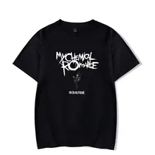 Minha camiseta química romântica, camisetas moda de verão, camisetas unissex casuais, manga curta