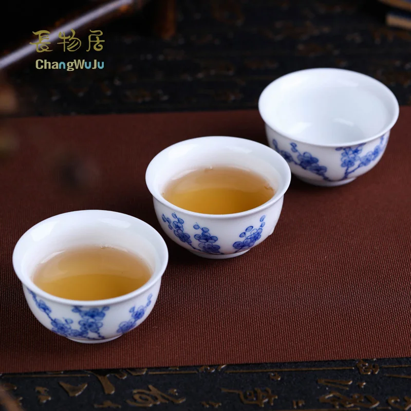 Фарфоровый чайный сервиз Changwuju в цзиндэчжэне китайская чайная чашка ручной
