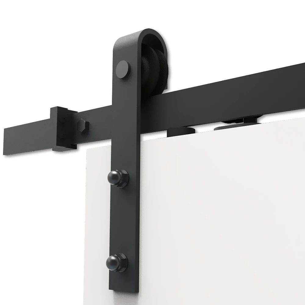 Us 46 0 8 Off 4 9ft 6ft 6 6ft Carbon Steel Rustic Interior Sliding Wood Barn Door Hardware In Doors From Home Improvement On Aliexpress