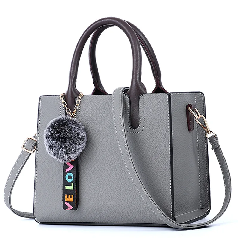 

New Women Fashion Handbag Female Patchwork Zipper Casual Shoulder Bags Lady PU Leather High Quality Daily Bag Tote Crossbody