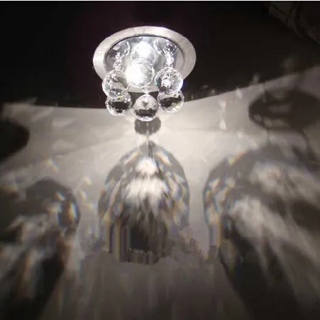 

free shipping crystal ceiling lamp Dia16cm H10cm led ceiling light 110v