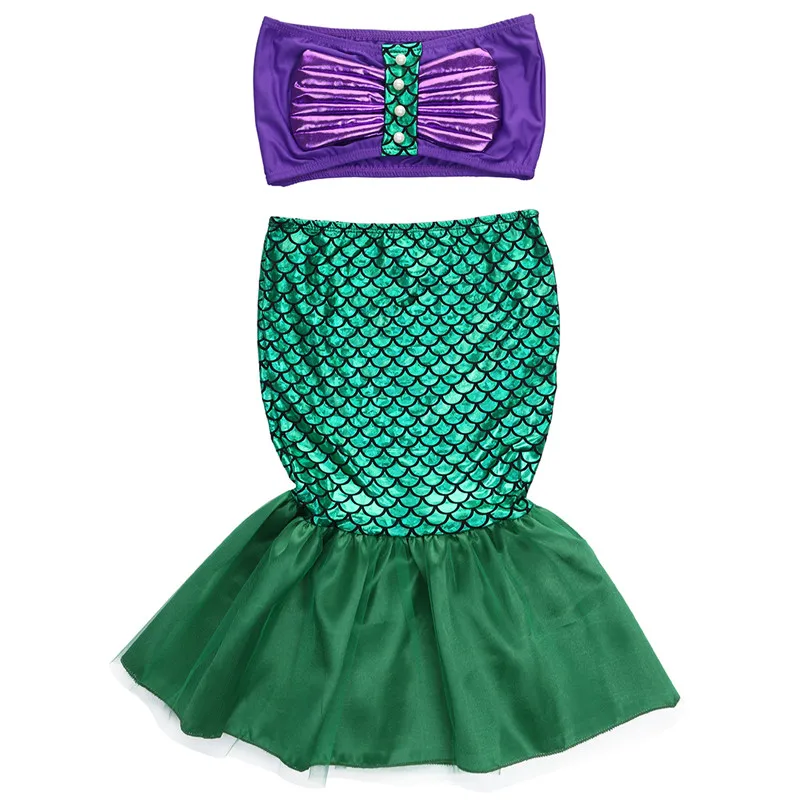 2016 Cute costumes for baby girls princess ariel dress The little Mermaid  Ariel princess Cosplay costume mermaid dress _ - AliExpress Mobile