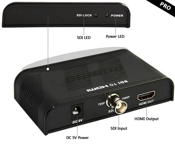 LKV368 SDI to HDMI 1080 P конвертер SDI/HD-SDI/3G-SDI, для вождения монитор HDMI аудио