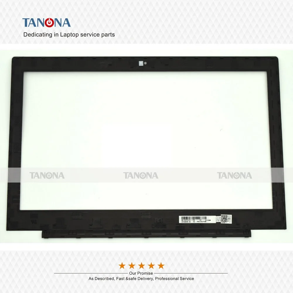 Для lenovo Thinkpad T550 рамка экрана для ноутбука передняя крышка B оболочка экран Безель не сенсорный 00JT439 черный корпус шкафа