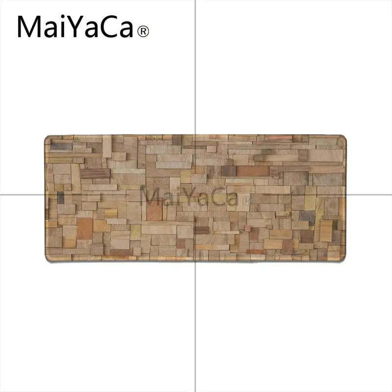 Lock Edge 40X90cm MaiYaCa в запасе Горячая красочная деревянная игровая мышь для ноутбука коврик для мыши с рисунком аниме большой размер игровой коврик для мыши - Цвет: Lock Edge 40X90cm