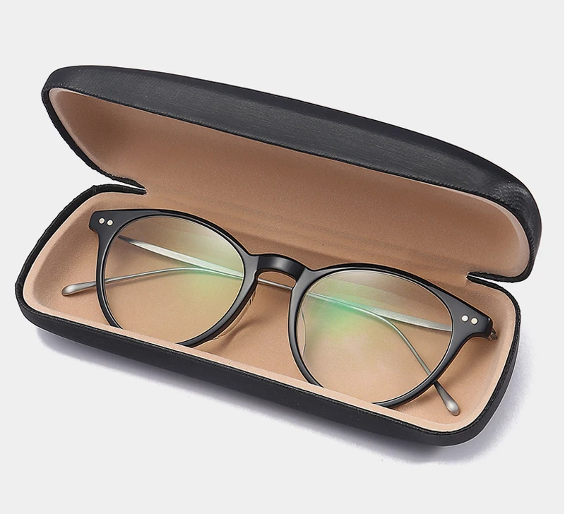 PU Leather Glasses Case Rectangle detail (9)
