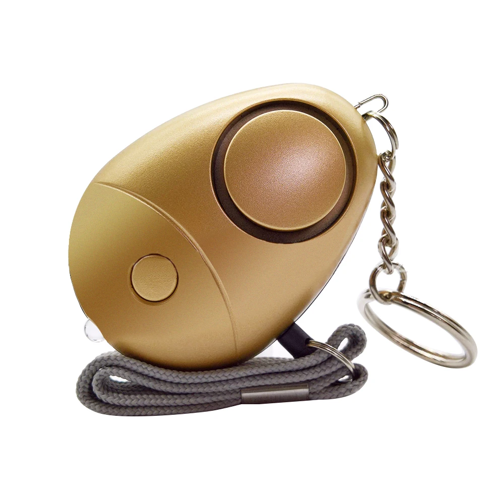 

120-130dB Personal Alarm Safe Sound Emergency Self-Defense Security Alarm Keychain LED Flashlight for Women Girls Kids Explorer