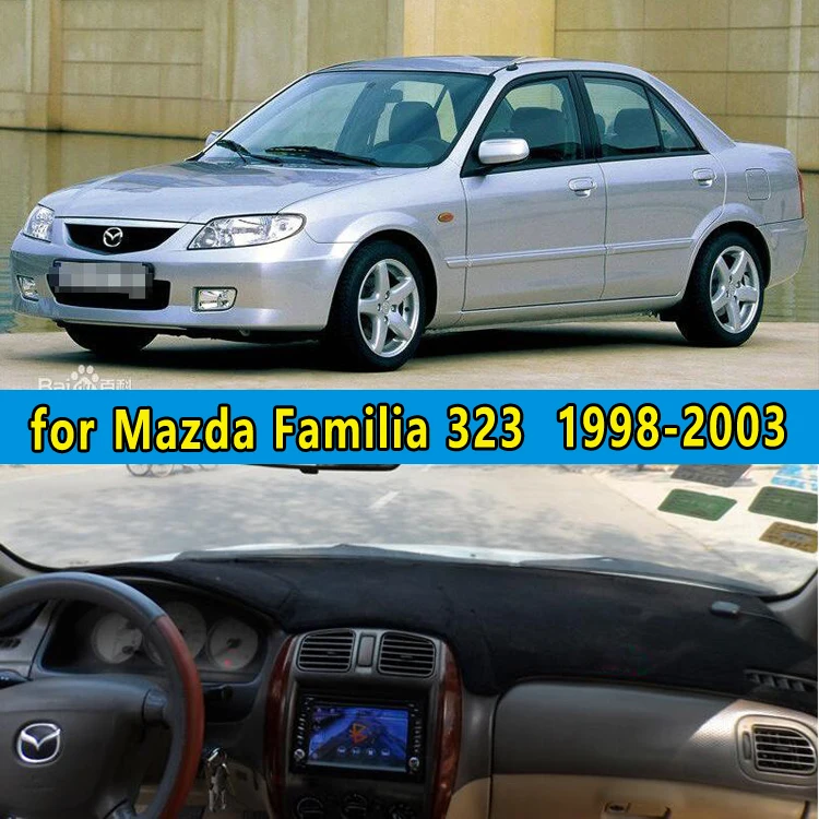 car dashmats car styling accessories dashboard cover for Mazda Familia 323 1998 1999 2000 2001 2002