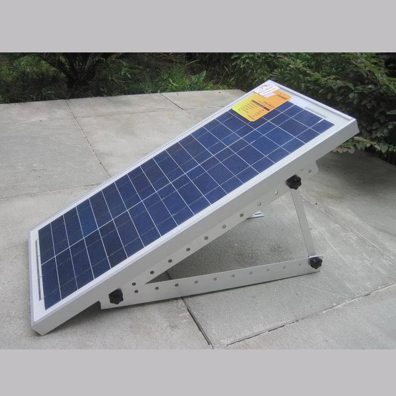 Регулируемая панель солнечных батарей крепление монтажные кронштейны для 100 Вт панели солнечные складной наклона ноги Лодка RV крыши