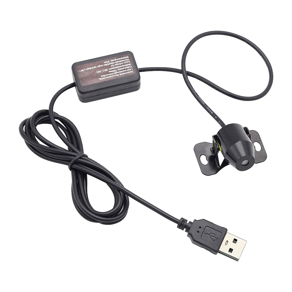 

USB LED Car Atmosphere Light DJ Music Sound Remote Control Ambient Star Lights Auto Ceiling Projector Decorative Light