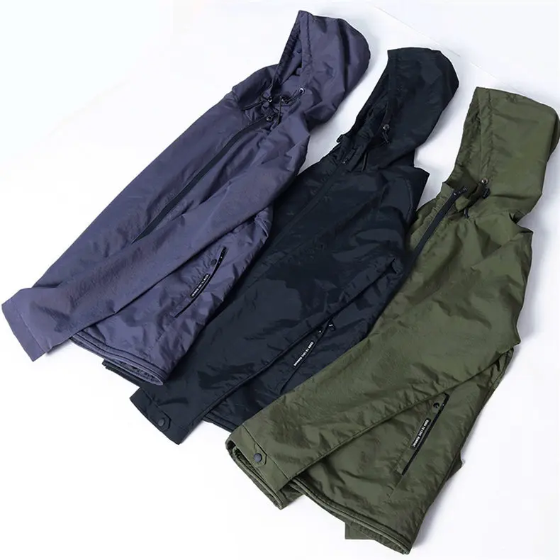 MuLS 2019 Hooded Jackets Male Autumn Men Jacket Coats Hoodies Spring Lightweight Mens Outerwear Youth Plus Size 4XL Dropshipping 13