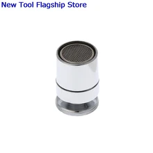 Хромированный 24 мм латунный Регулируемый поворотный водосберегающий кран насадка Носик аэратор M24 мужской