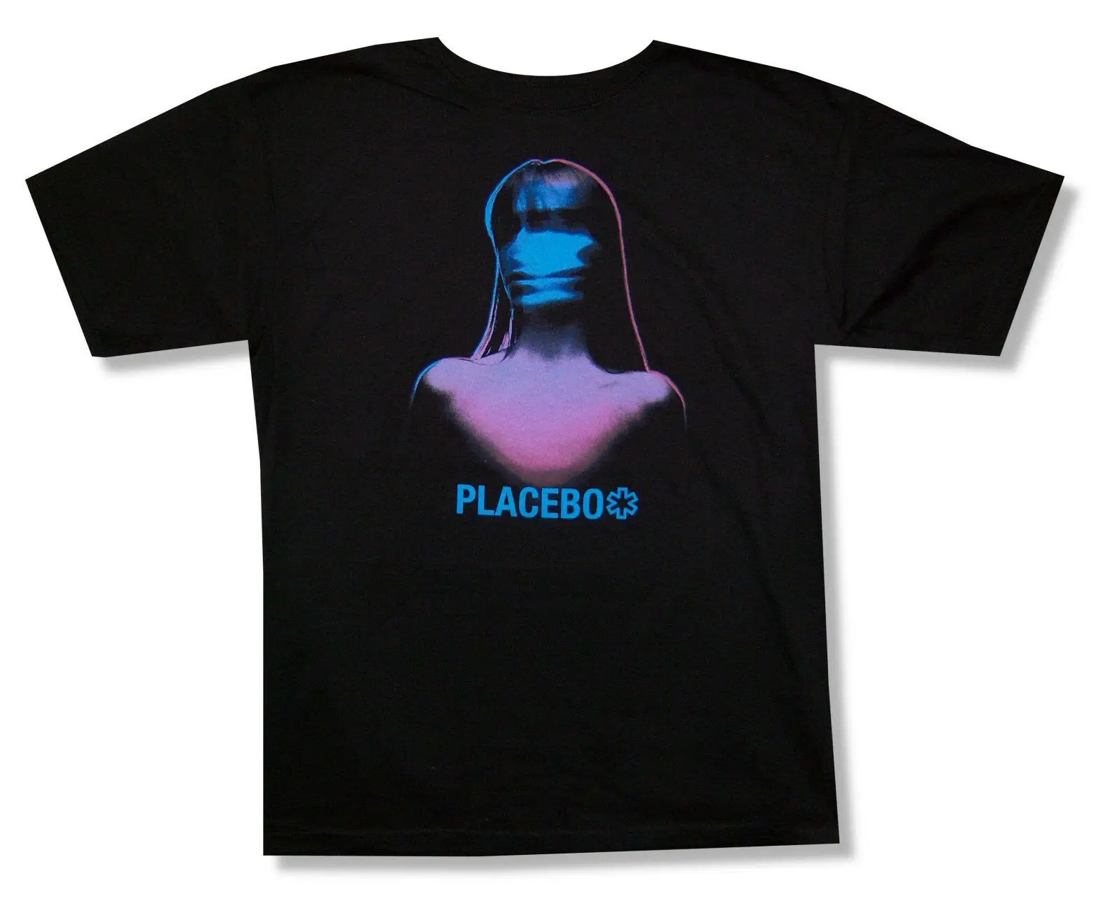 PLACEBO фиолетовая футболка для девочек альбом Арт черная новая официальная Мягкая