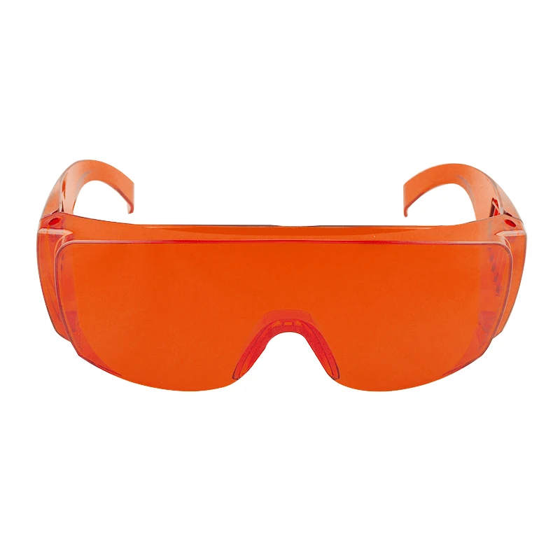 New! Orange Red Goggle Glasses Lab Safety Dental Protective Eye Curing