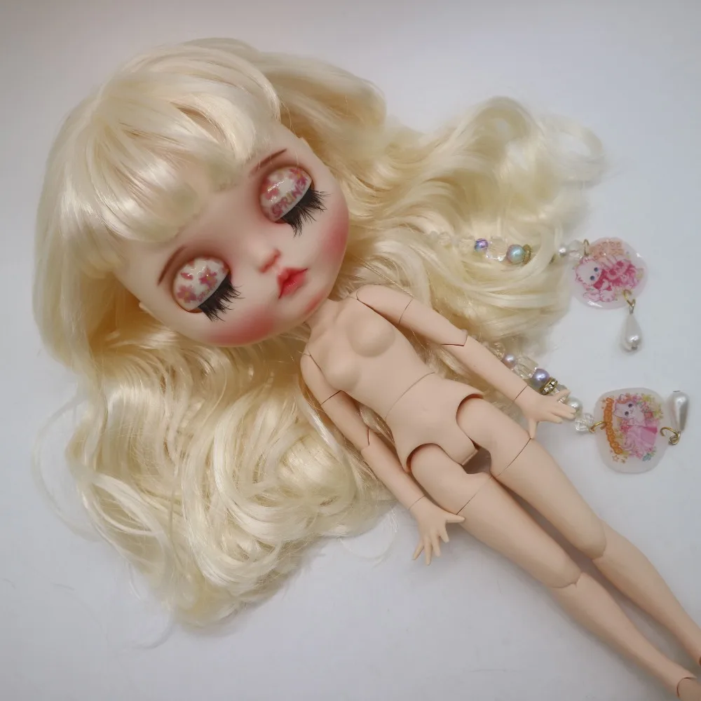 Изготовленная на заказ кукла «сделай сам», Обнаженная кукла blyth для девочек, Обнаженная кукла 20193(не включает в себя одежду