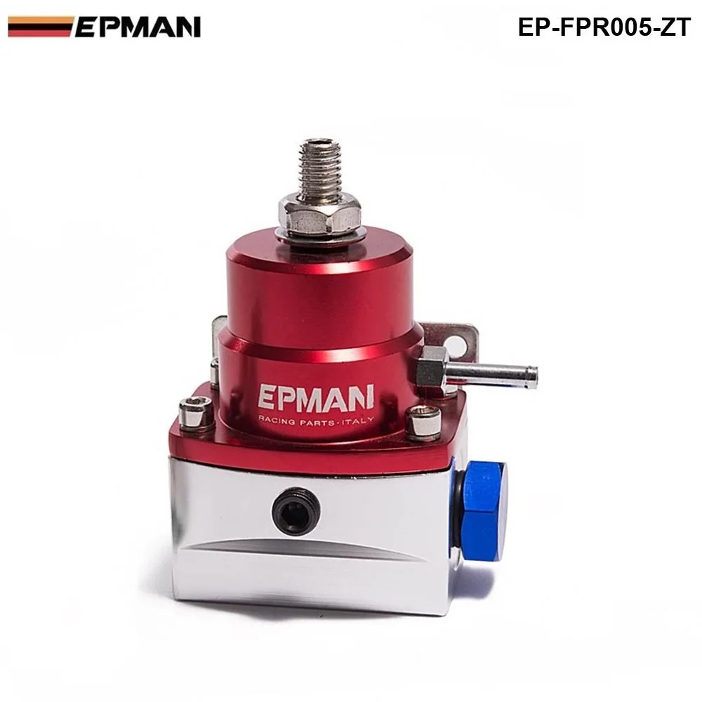 EPMAN Алюминиевый Регулируемый регулятор давления топлива AN6 W 1/8 NPT(с манометром/нет с) для FORD MONDEO TDCi TK-FPR005-ZTGA - Цвет: No with