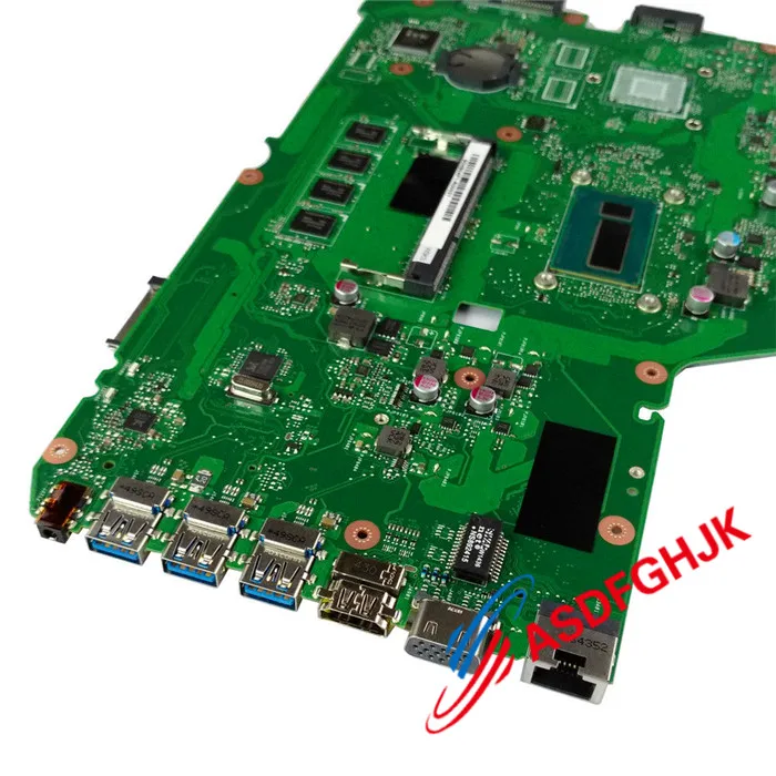  Original Motherboard For ASUS X751L K751L X751LAV X751LD X751LA WITH I7-4500U Mainboard 4GB fully t