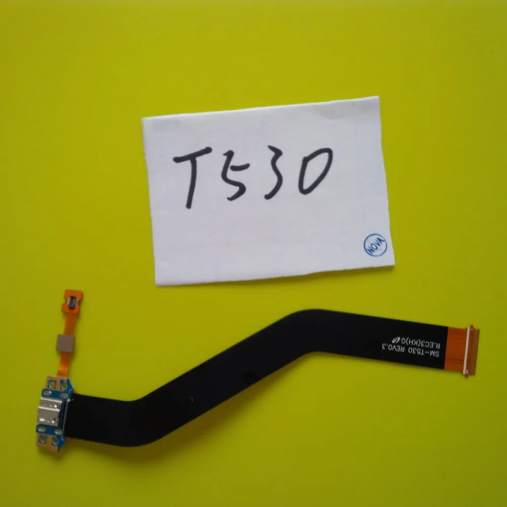 Lote para Samsung Peças de Reparo do Telefone + Rastreamento Wyieno 4 10.1 T530 Carregador Porto Cabo Flexível T531 20 Pçs - Tab 1 Fios flexíveis de telefone celular
