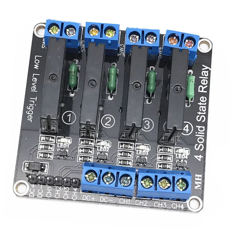 Одноканальный релейный модуль OMRON SSR релейные соединители 5V M25 1/2/4/8|connector 1/4|connector