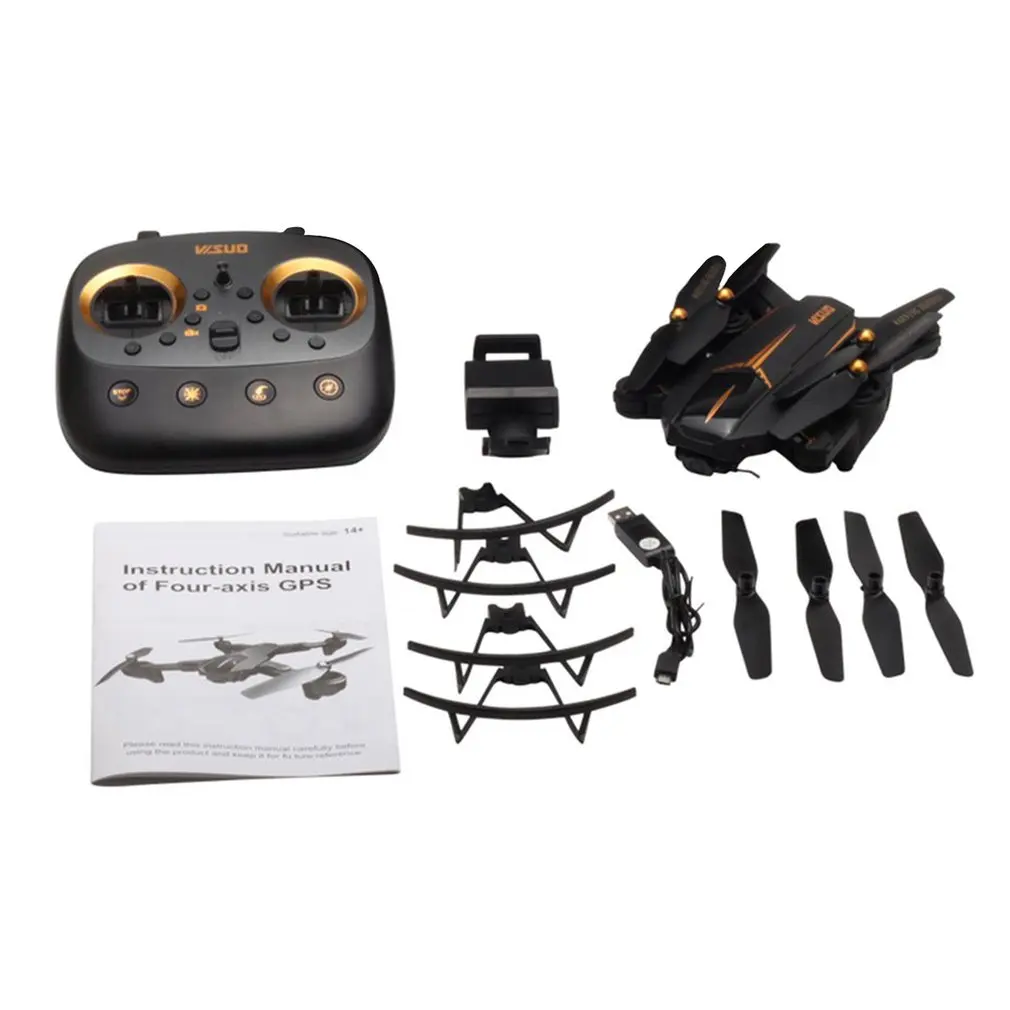 

XS812 Foldable GPS Quadcopter RC Drone with 1080P HD Camera WiFi+GPS Positioning Aircraft Altitude Hold Helicopter Aircraft
