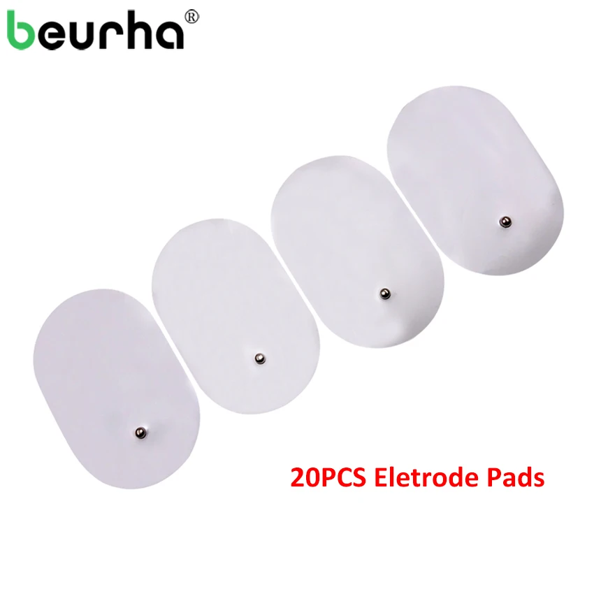 

20PCS/Pack Cervical Vertebra Machine Electronic Physiotherapy Massager Low Frequency Electrode Pads for Digital TENS Therapy