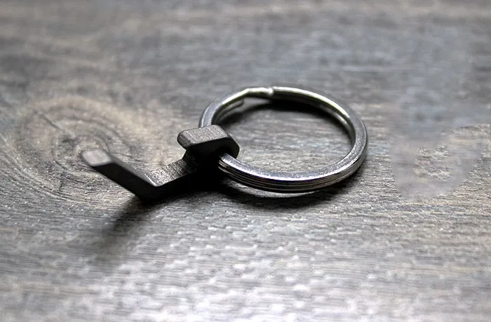 

Titanium Alloy Super Mini Corkscrew Keychain Pendant EDC Small Tools