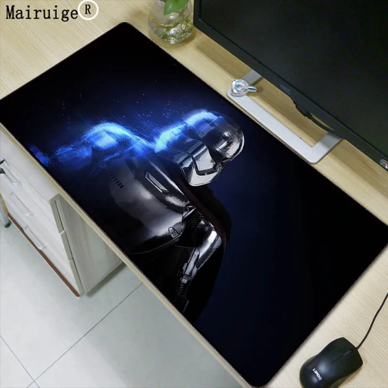 Mairuige Star War Large Washable Mouse Pad Gaming Mousepad Anti slip