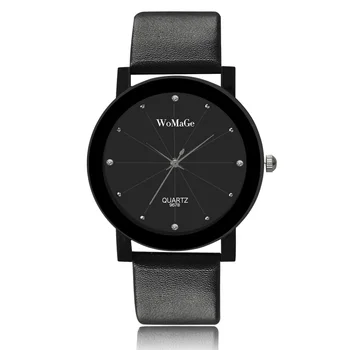 

WoMaGe Top Brand Fashion Watch Women Watches Luxury Ladies Watch Quartz Leather Band Watches Clock relogio feminino reloj mujer
