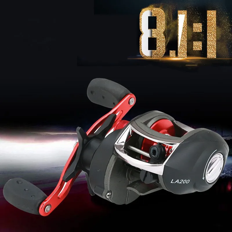 

12 BB Left/Right Hand Baitcasting Reel G-ratio 8.8:1 Boat Bait Casting Fishing Reels Carp Carretilha Pesca Fishing Tackle