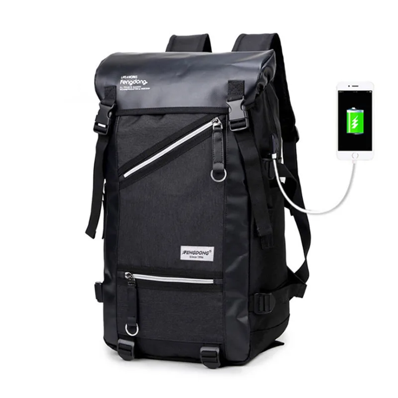 

2018 Multi-function Large Travel Backpack Shoulder Bag USB Charging Bags Casual Male/Female Laptop Rucksack School Backpacks